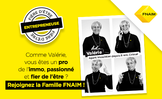 Valérie agent immobilier Adhérente FNAIM