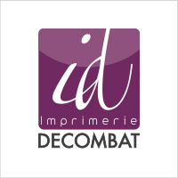 Logo imprimerie DECOMBAT
